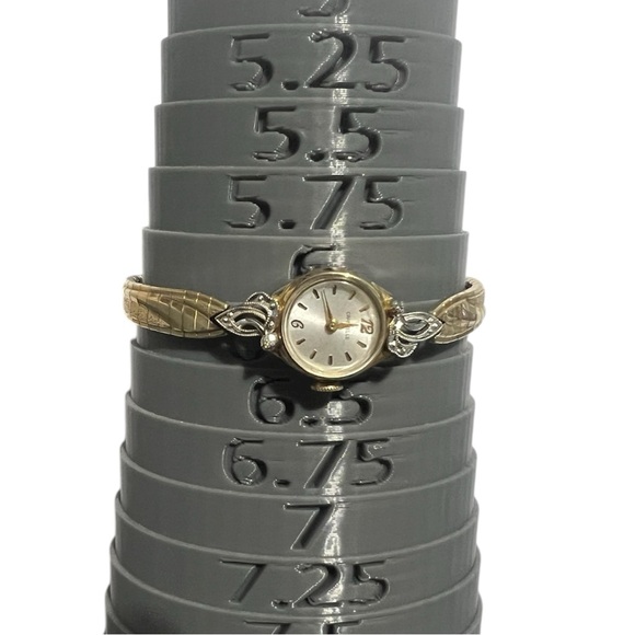 (997)VINTAGE Caravelle Ladies Automátic Watch by Bulova 10K Gold Plated… - Picture 16 of 16